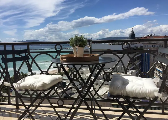 Croisette Palais Miramar - Sea View شقة كان
