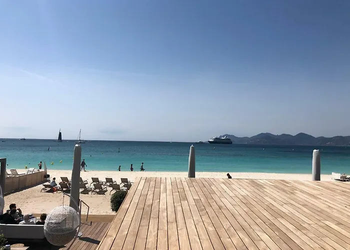 شقة Croisette Palais Miramar - Sea View كان